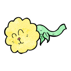 flower dandelion cartoon character