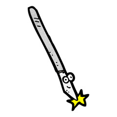 cartoon scalpel