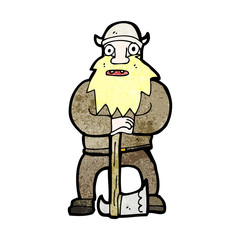 cartoon viking