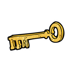 cartoon key