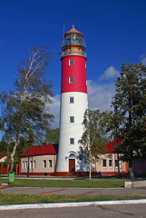 The lighthouse in the Baltic