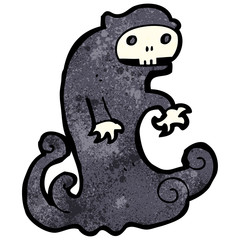 cartoon spooky ghoul