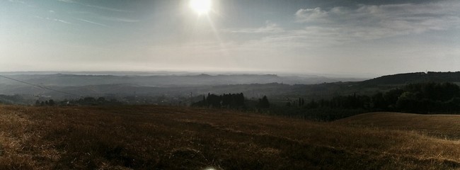 Widok o poranku - obrazy, fototapety, plakaty