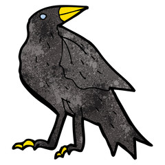 cartoon crow