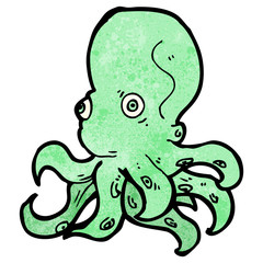 cartoon octopus