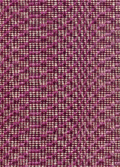 Hand-woven fabric with geometrical pattern