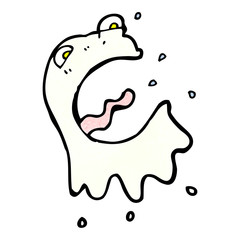 cartoon spooky ghost