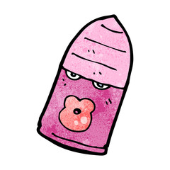 cartoon female,bullet
