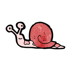 cartoon snail
