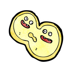 cartoon dividing cell