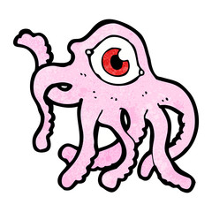 cartoon octopus