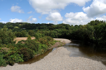 The Afon Mawddach near Dolgellau in Snowdonia.