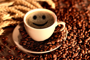 Kaffee, Kaffeetasse, Morgen