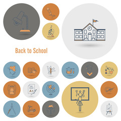 School and Education Icons