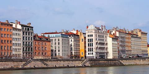 Quai de Saône à Lyon
