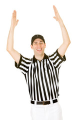 Referee: Referee Signals a Touchdown
