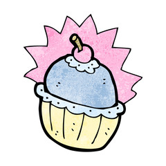cartoon cupcake