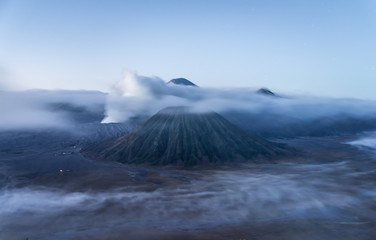 Bromo volcano in Tengger Semeru National Park, East Java, Indone