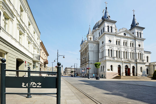 Fototapeta Ul. Piotrkowska, Łódź