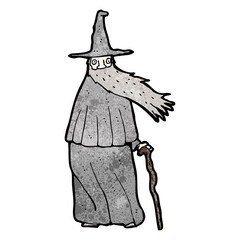 cartoon wizard