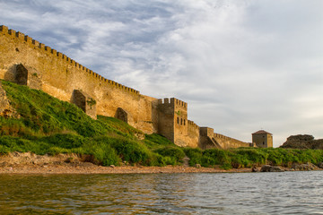 Citadel on the Dniester estuary.