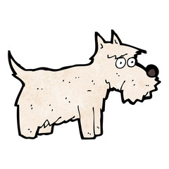 cartoon little dog