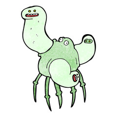 cartoon funny monster