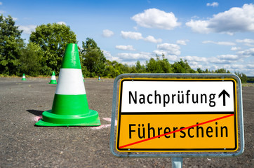 Fahrschule Nachprüfung
