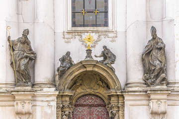 Church of St Nicholas (St Nicholas Cathedral) Prague, Czech Rep.