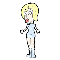 cartoon blond nurse