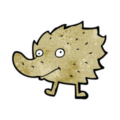 funny little monster cartoon