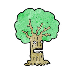 cartoon tree