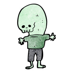 cartoon weird alien