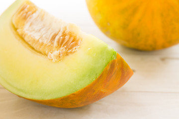 Muskmelons (or Mush melons) - same family with Honeydew & Cantal