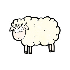 cartoon sheep