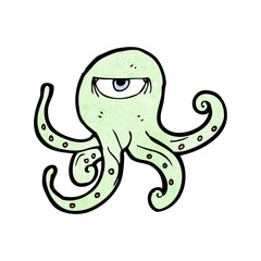 cartoon octopus