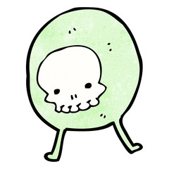 weird alien monster cartoon