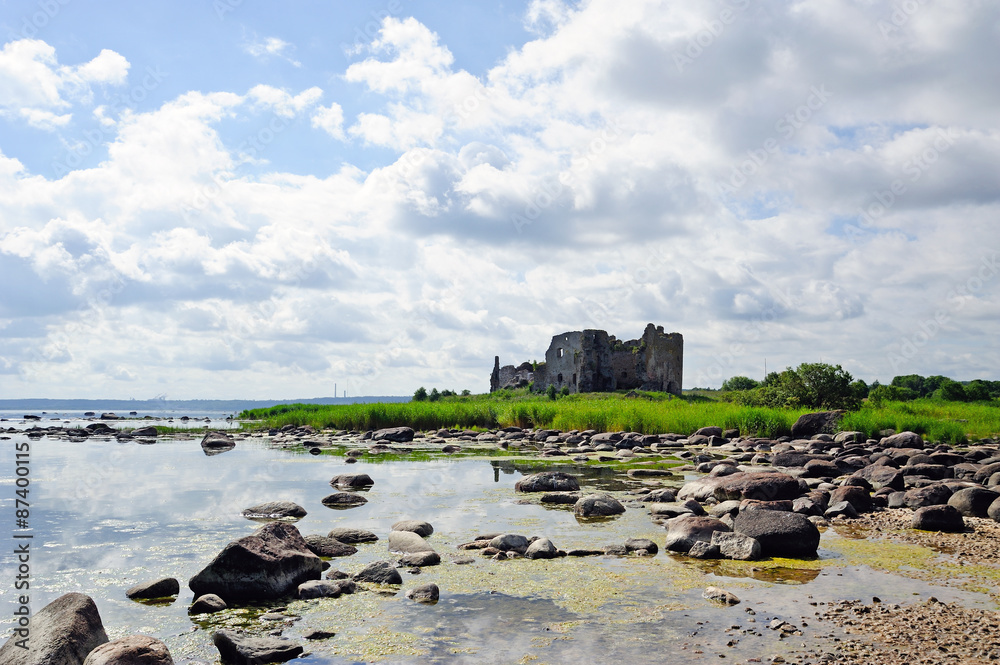 Canvas Prints ruine toolse im lahemaa nationalpark / estland