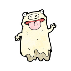 spooky cartoon ghost