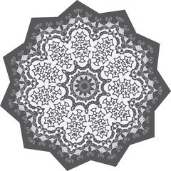 Mandala. Vintage decorative elements. Hand drawn background. Islam, Arabic, Indian, ottoman motifs.