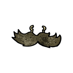 cartoon fake mustache