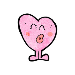 funny cartoon heart