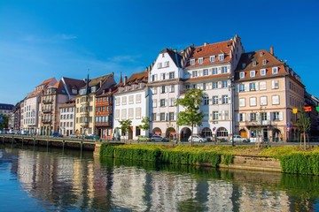 Fototapeta na wymiar Strasbourg en Alsace, France