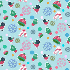Christmas seamless pattern