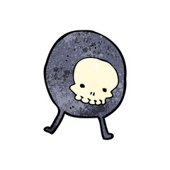 weird spooky monster cartoon