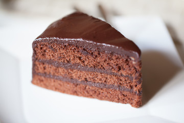 Dark chocolate cake