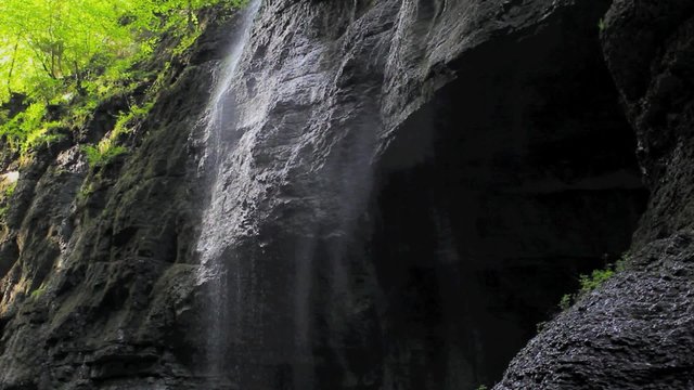 Germany, Upper Bavaria, natural spectacle Partnachklamm in Garmisch Partenkirchen