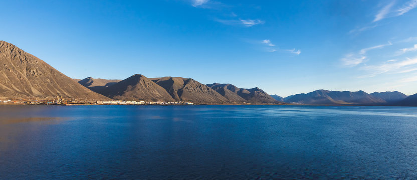 The Bay Cross at morning, Chukotka