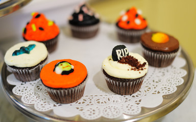 Halloween cupcakes