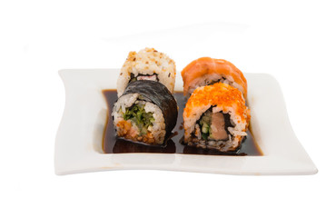 sushi rolls